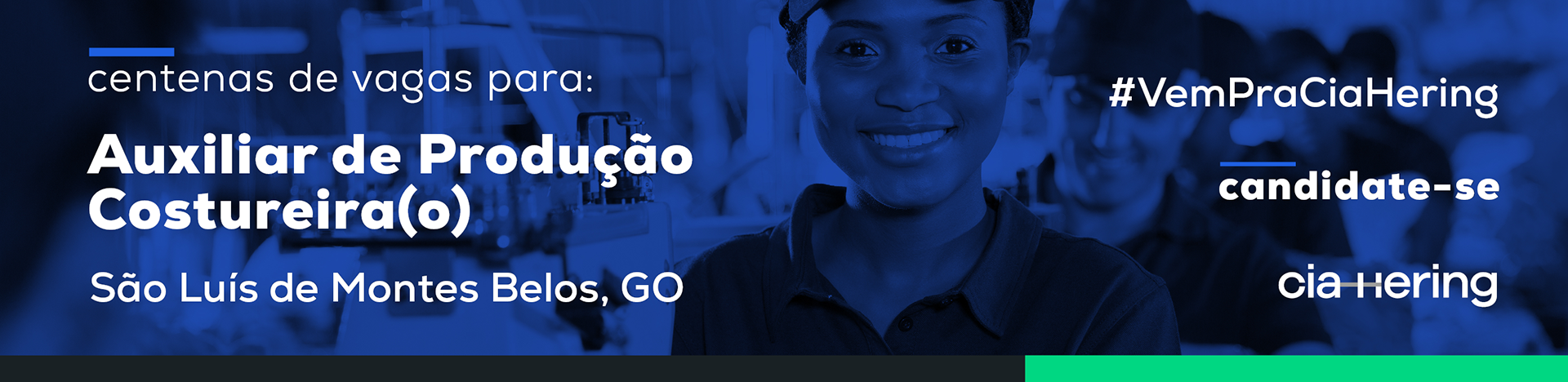 Auxiliar de Produção Costureira(o)